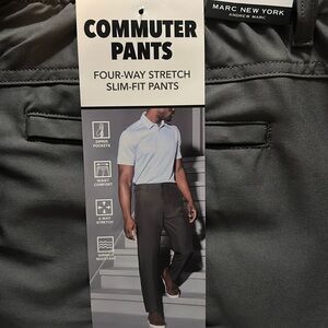 Andrew Marc New York Gray Commuter pants size 34x29 NWT